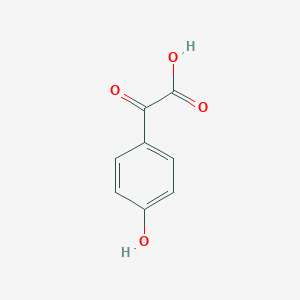 molecular formula C8H6O4 B103117 4-羟基苯乙醛酸 CAS No. 15573-67-8