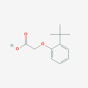 molecular formula C12H16O3 B103121 2-(叔丁基苯氧基)乙酸 CAS No. 19271-90-0