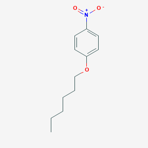 molecular formula C12H17NO3 B103125 Benzene, 1-(hexyloxy)-4-nitro- CAS No. 15440-98-9