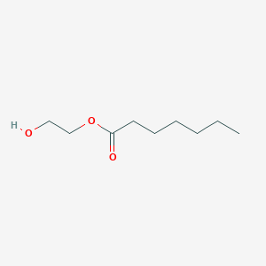 molecular formula C9H18O3 B103135 2-Hydroxyethyl heptanoate CAS No. 16179-38-7