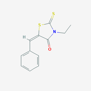 molecular formula C12H11NOS2 B103137 5-Benzylidene-3-ethyl rhodanine CAS No. 18331-34-5