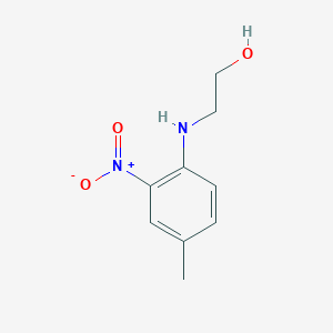 molecular formula C9H12N2O3 B010314 2-((4-Methyl-2-nitrophenyl)amino)ethanol CAS No. 100418-33-5