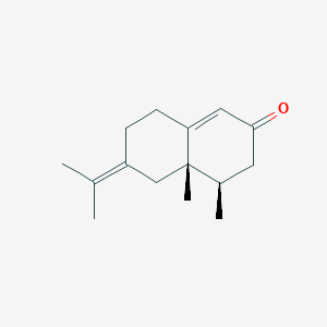molecular formula C15H22O B103140 alpha-Vetivone CAS No. 15764-04-2