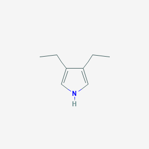 molecular formula C8H13N B103146 3,4-Diethylpyrrole CAS No. 16200-52-5