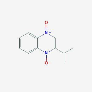 molecular formula C11H12N2O2 B103152 2-Isopropylquinoxaline 1,4-dioxide CAS No. 16007-77-5