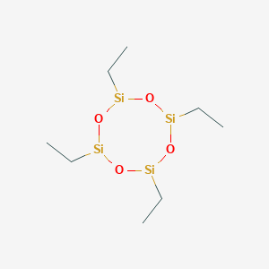 molecular formula C8H20O4Si4 B103153 1,3,5,7-Tetraethylcyclotetrasiloxane CAS No. 16066-10-7