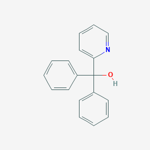 molecular formula C18H15NO B103154 Diphenyl(pyridin-2-yl)methanol CAS No. 19490-90-5