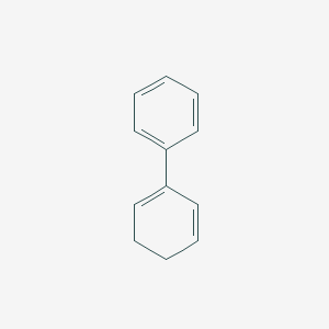 molecular formula C12H12 B103155 Benzene, 1,5-cyclohexadien-1-yl- CAS No. 15619-34-8