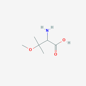 molecular formula C6H13NO3 B103157 3-Methoxyvaline CAS No. 18801-86-0