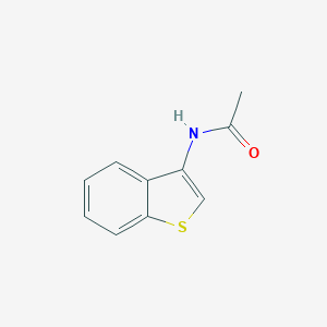 molecular formula C10H9NOS B103172 N-(Benzo[b]thiophen-3-yl)acetamide CAS No. 16810-40-5