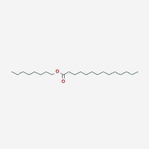 molecular formula C22H44O2 B103175 Tetradecanoic acid, octyl ester CAS No. 16260-26-7