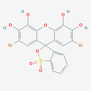 molecular formula C19H10Br2O8S B103178 Bromopyrogallol Red CAS No. 16574-43-9