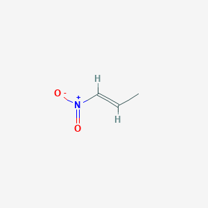 molecular formula C3H5NO2 B103210 1-Nitropropene CAS No. 17082-05-2