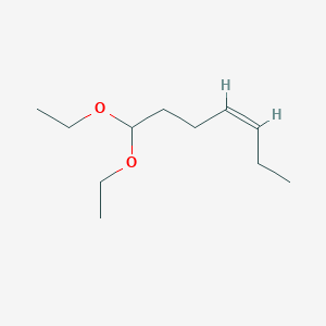 molecular formula C11H22O2 B103212 4-庚烯醛二乙缩醛 CAS No. 18492-65-4