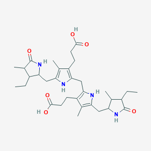 molecular formula C33H48N4O6 B103226 Stercobilinogen CAS No. 17095-63-5