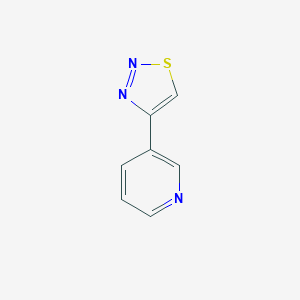 3-(4-1,2,3-Thiadiazolyl)pyridine