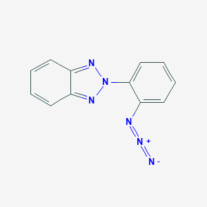 molecular formula C12H8N6 B103264 2-(2-azidophenyl)benzotriazole CAS No. 15284-70-5
