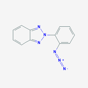 molecular formula C12H8N6 B103264 2H-Benzotriazole, 2-(2-azidophenyl)- CAS No. 15284-70-5