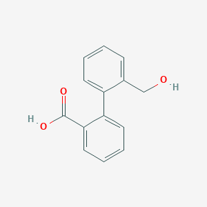 2'-(Hydroxymethyl)-[1,1'-biphenyl]-2-carboxylic acid