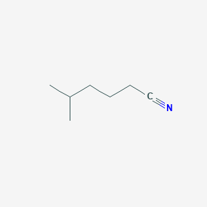 molecular formula C7H13N B103281 5-Methylhexanenitrile CAS No. 19424-34-1