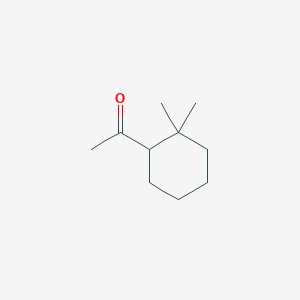 molecular formula C10H18O B103282 1-(2,2-Dimethylcyclohexyl)ethanone CAS No. 17983-26-5