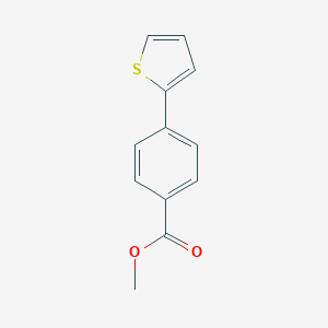molecular formula C12H10O2S B103286 Methyl 4-(thiophen-2-yl)benzoate CAS No. 17595-86-7