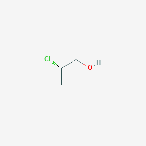 molecular formula C3H7ClO B103289 (S)-(+)-2-Chloropropan-1-ol CAS No. 19210-21-0