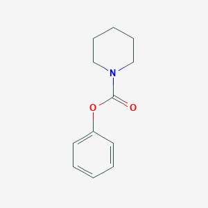 molecular formula C12H15NO2 B103297 Phenyl piperidine-1-carboxylate CAS No. 16641-71-7