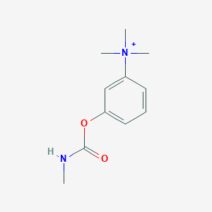 molecular formula C11H17N2O2+ B103303 trimethyl-[3-(methylcarbamoyloxy)phenyl]azanium CAS No. 17752-10-2