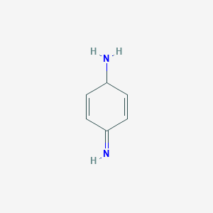 molecular formula C6H8N2 B103307 4-Iminocyclohexa-2,5-dien-1-amine CAS No. 16562-40-6