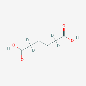 molecular formula C6H10O4 B103311 Adipic acid-2,2,5,5-d4 CAS No. 19031-55-1