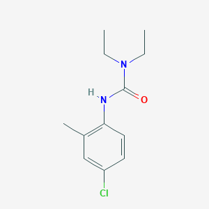 molecular formula C12H17ClN2O B103316 3-(4-Chloro-2-methylphenyl)-1,1-diethylurea CAS No. 15441-97-1