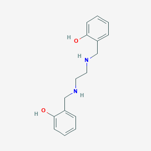 molecular formula C16H20N2O2 B103326 N,N'-Bis(2-hydroxybenzyl)ethylenediamine CAS No. 18653-98-0
