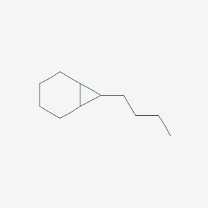 molecular formula C11H20 B103331 7-Butylbicyclo[4.1.0]heptane CAS No. 18645-10-8