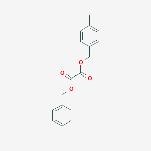 molecular formula C18H18O4 B103341 草酸双(4-甲基苄酯) CAS No. 18241-31-1