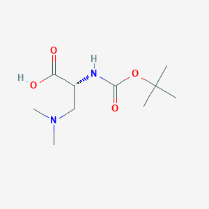 N-alpha-Boc-(R)-2-amino-3-(dimethylamino)propionic acid