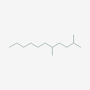 molecular formula C13H28 B103357 2,5-Dimethylundecane CAS No. 17301-22-3
