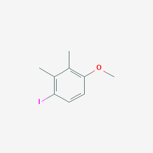 molecular formula C9H11IO B103358 1-Iodo-4-methoxy-2,3-dimethylbenzene CAS No. 17938-70-4