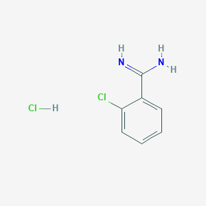 molecular formula C7H8Cl2N2 B103361 2-氯苯甲酰胺盐酸盐 CAS No. 18637-02-0