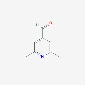 molecular formula C8H9NO B103365 2,6-Dimethylisonicotinaldehyde CAS No. 18206-06-9