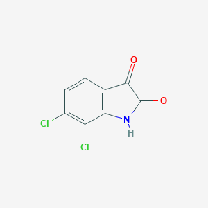 molecular formula C8H3Cl2NO2 B103378 6,7-dichloro-1H-indole-2,3-dione CAS No. 18711-12-1