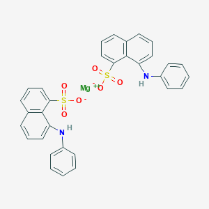 molecular formula C16H13MgNO3S B103382 magnesium;8-anilinonaphthalene-1-sulfonate CAS No. 18108-68-4