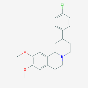 molecular formula C21H24ClNO2 B103383 Quillifoline CAS No. 15301-89-0