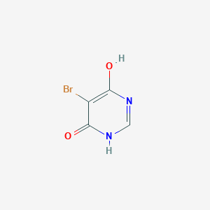 molecular formula C4H3BrN2O2 B103388 5-Bromo-4,6-dihydroxypyrimidine CAS No. 15726-38-2
