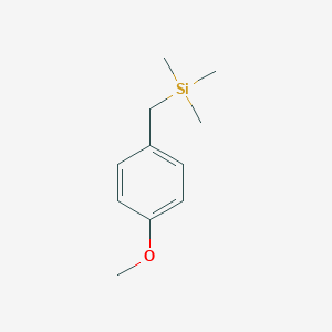 molecular formula C11H18OSi B103389 (4-Methoxy-benzyl)-trimethyl-silane CAS No. 17988-20-4