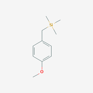 molecular formula C11H18OSi B103389 (4-Methoxybenzyl)-trimethyl-silane CAS No. 17988-20-4