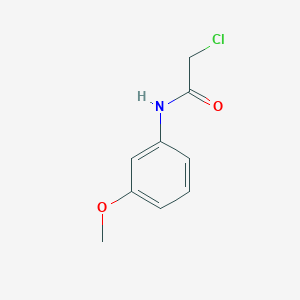 molecular formula C9H10ClNO2 B103403 2-chloro-N-(3-methoxyphenyl)acetamide CAS No. 17641-08-6