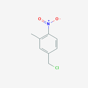 molecular formula C8H8ClNO2 B103416 alpha-Chloro-3-methyl-4-nitrotoluene CAS No. 18515-14-5