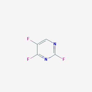 molecular formula C4HF3N2 B103430 2,4,5-Trifluoropyrimidine CAS No. 17573-79-4