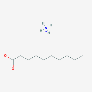 molecular formula C10H23NO2 B103432 Ammonium decanoate CAS No. 16530-70-4